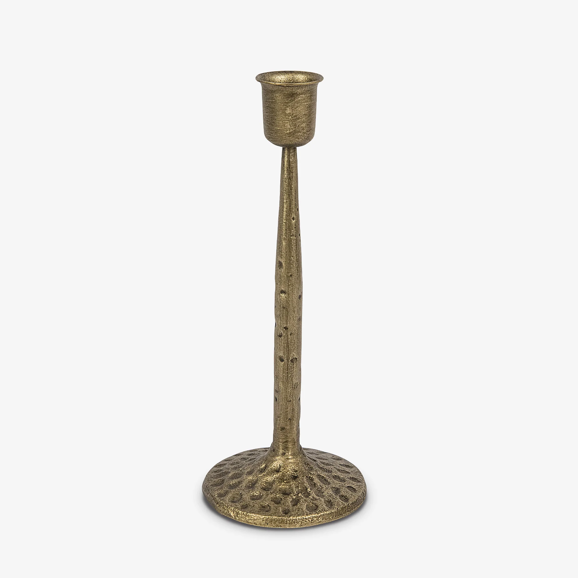 Brass Wrought Iron Taper Holder - Image 7