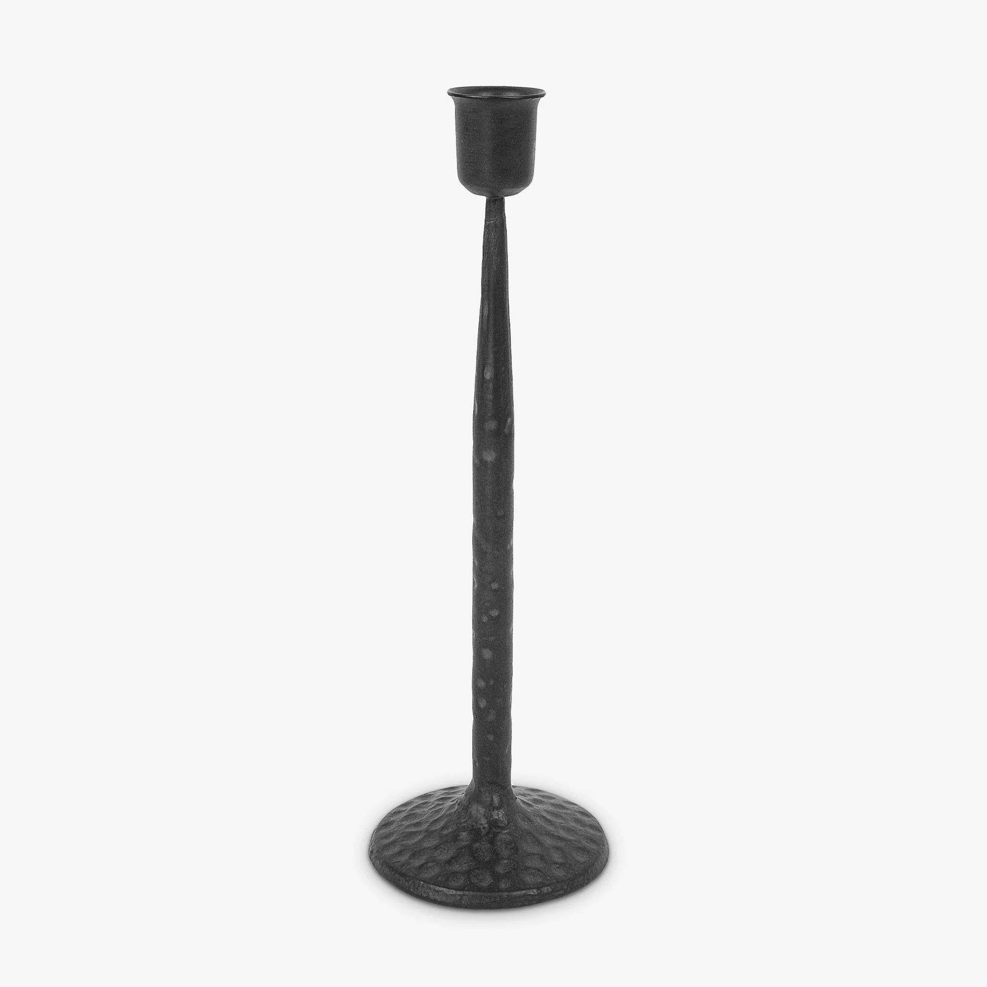 Bronze Wrought Iron Taper Holder - Image 10