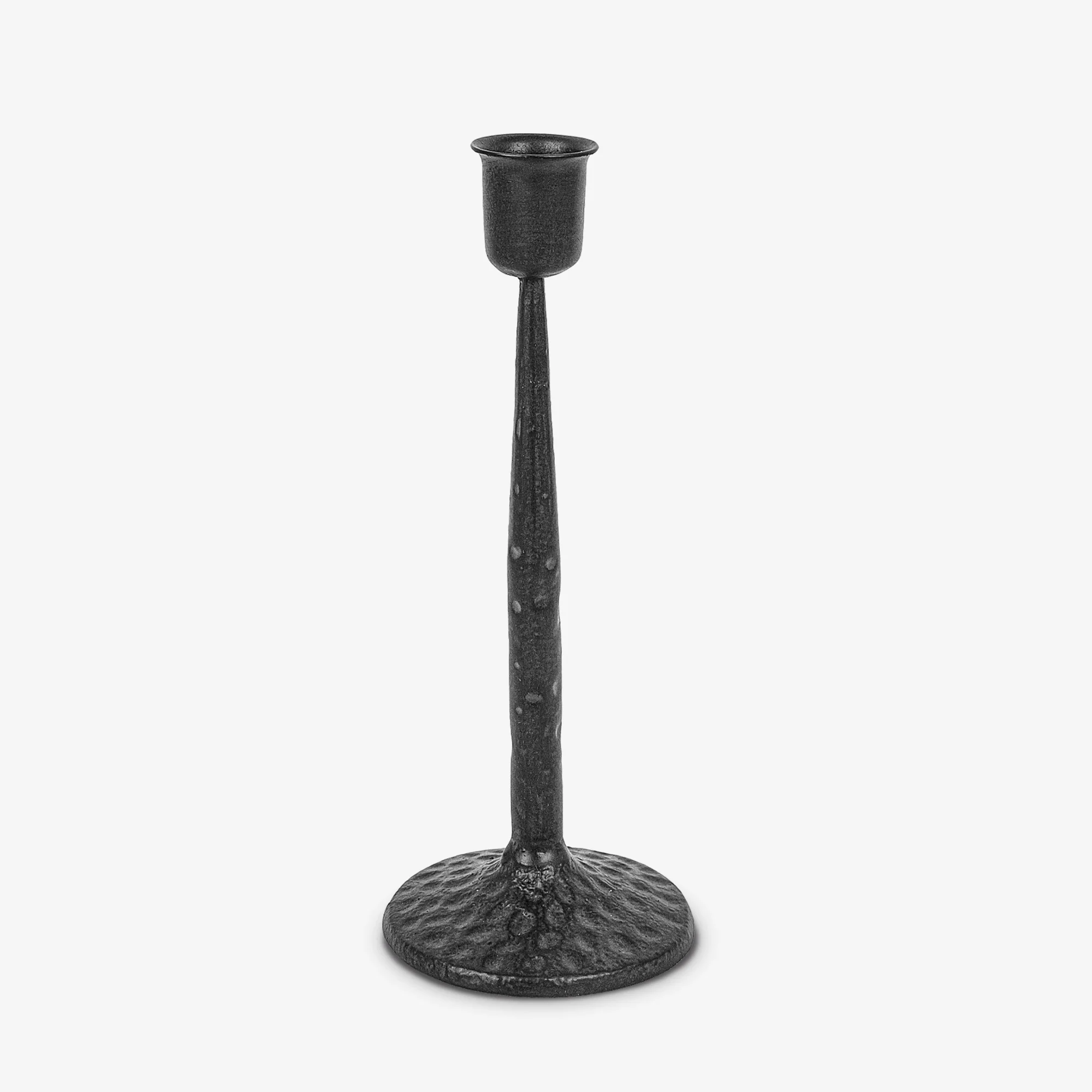 Bronze Wrought Iron Taper Holder - Image 8
